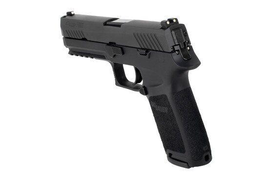 SIG Sauer P320F has front and rear cocking serrations